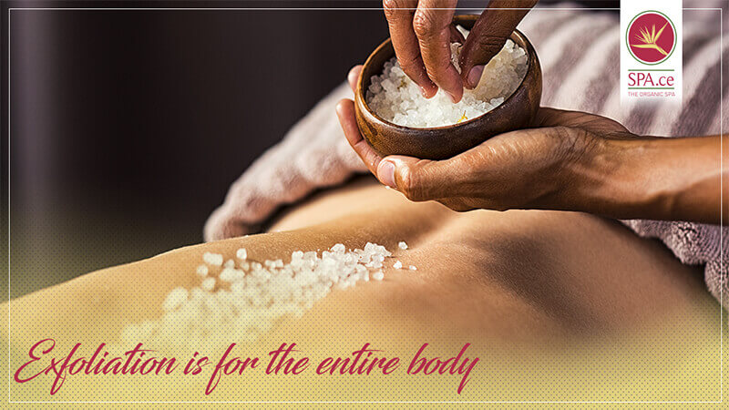 Exfoliation is for the entire body