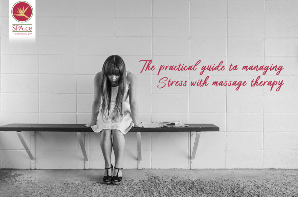 stress with massage therapy